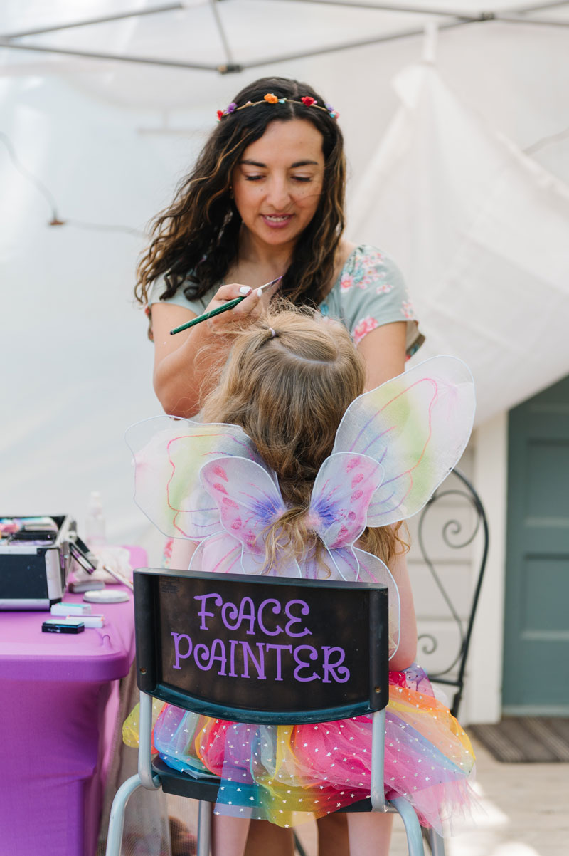 face painting