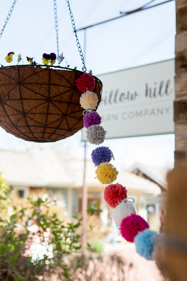 pom pom kit at willow hill yarn company