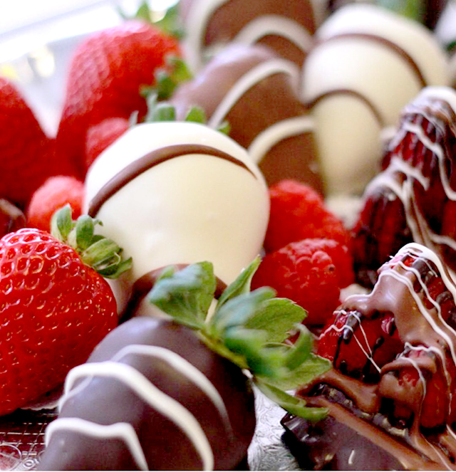 chocolate covered strawberries