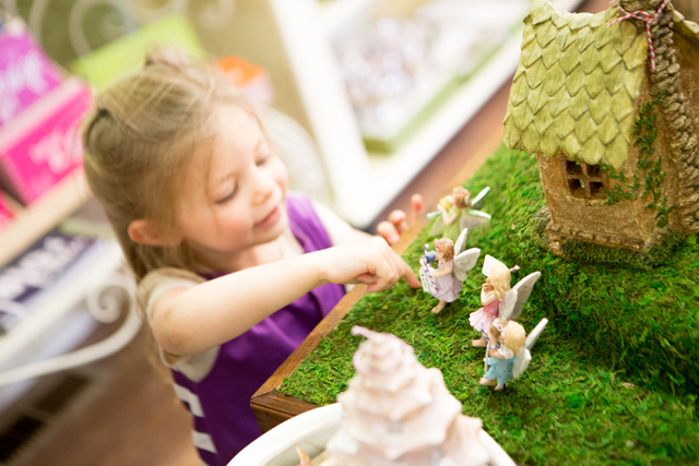 crafting with the kids