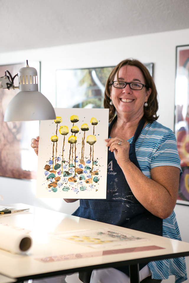 abstract watercolor art