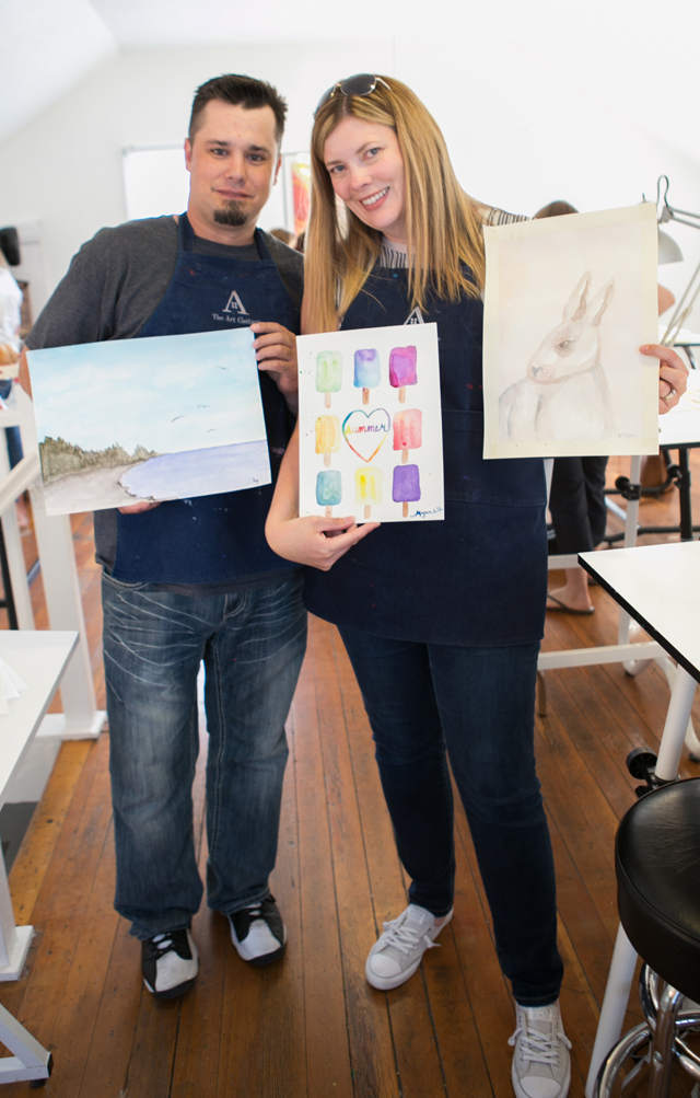 paint night date night