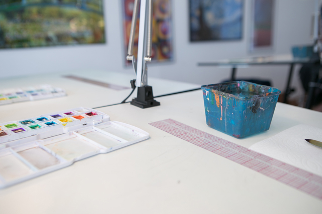 watercolor paint supplies