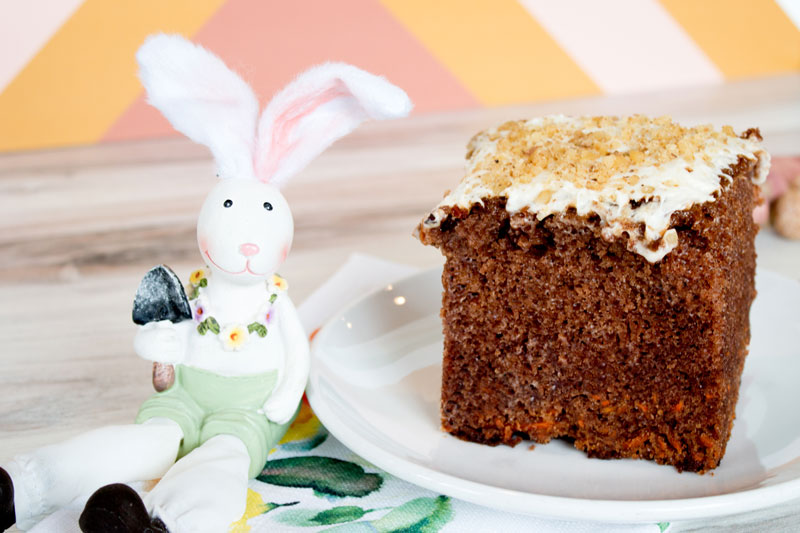 carrot cake at Archibald's Restaurant 