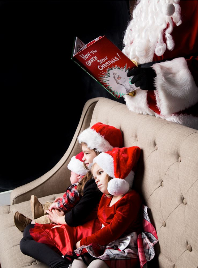 santa photos in Salt Lake area