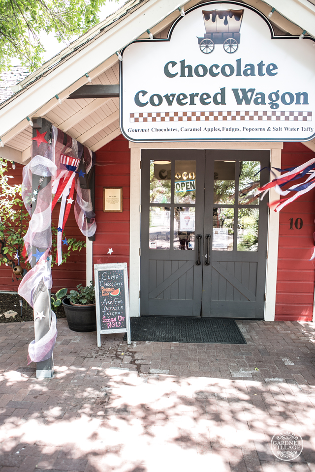 the chocolate covered wagon