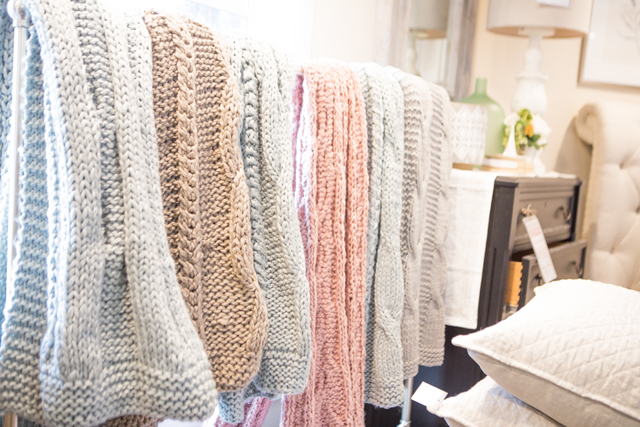 knit throws