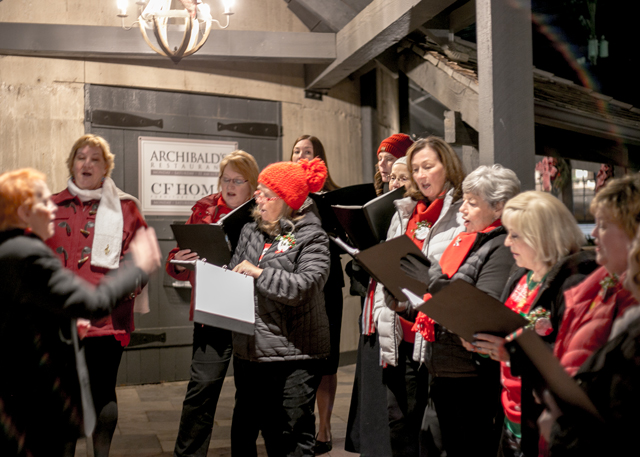 christmas caroling 