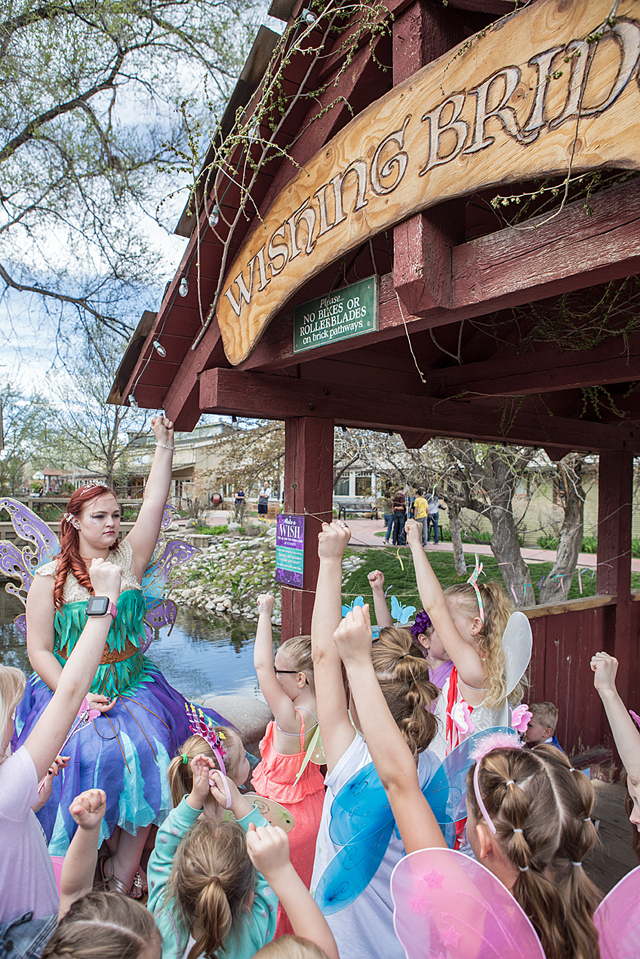 the wishing bridge at gardner village