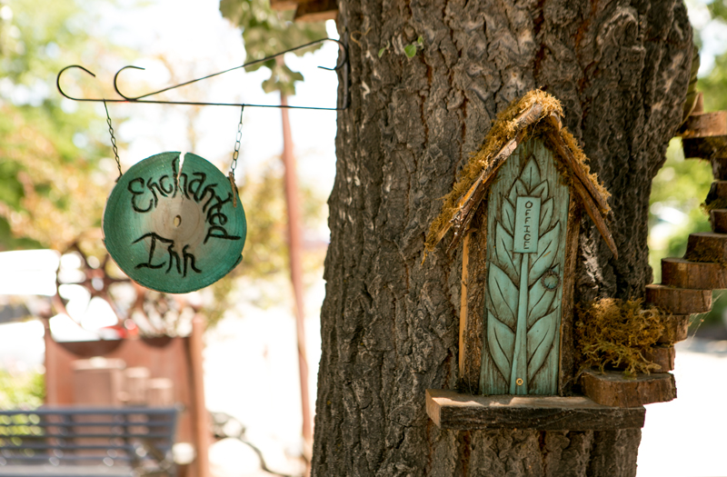 enchanted inn fairy tree idea