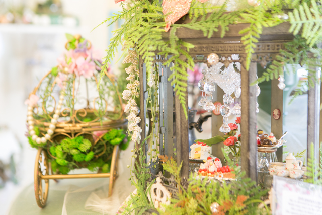 fairy house display Georgell Doll Shop