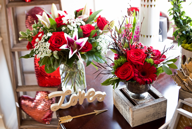 flower arrangements for valentines day