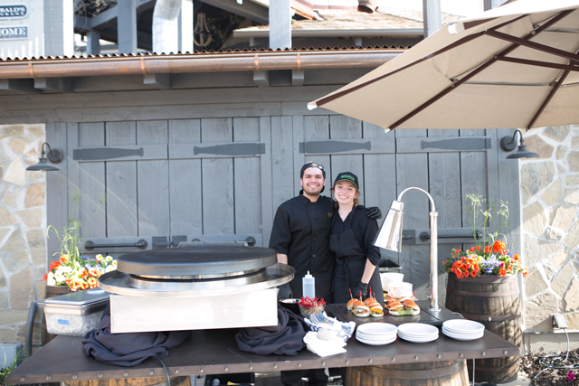 food staff at Archibalds Restaurant