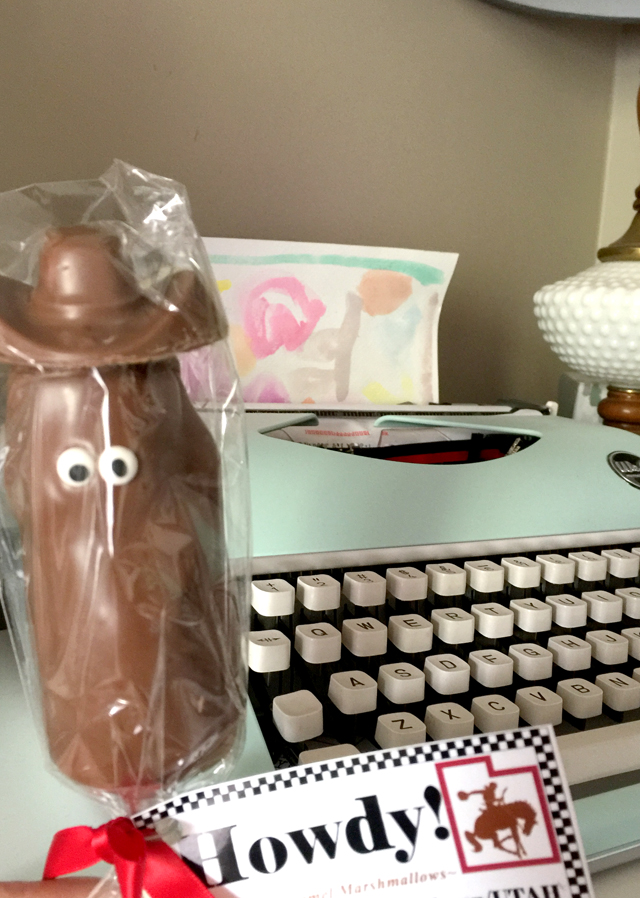 chocolate covered Twinkie cowboy