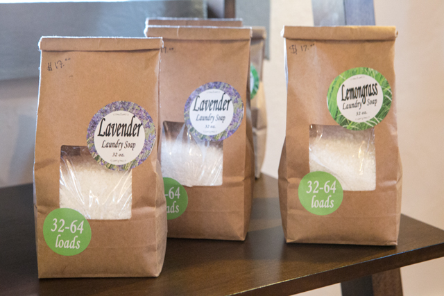 hand crafted laundry detergent