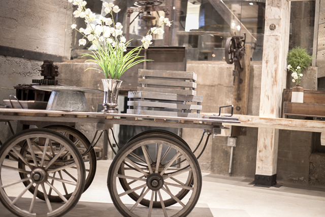 the wheel room at gardner village