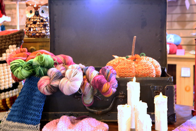 hand dyed yarn