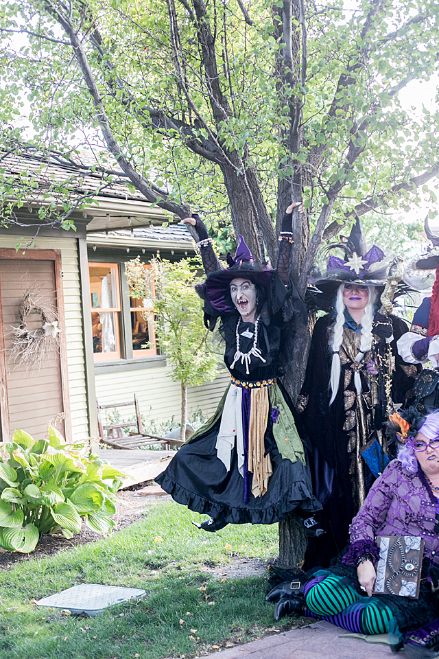 hang out with witches