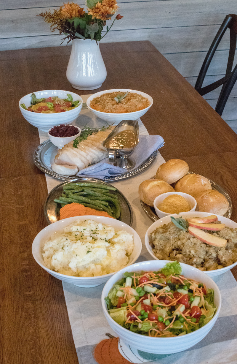 thanksgiving dinner for two