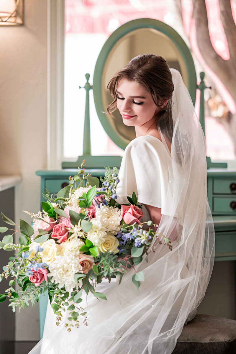 bridal room at The Gathering Place
