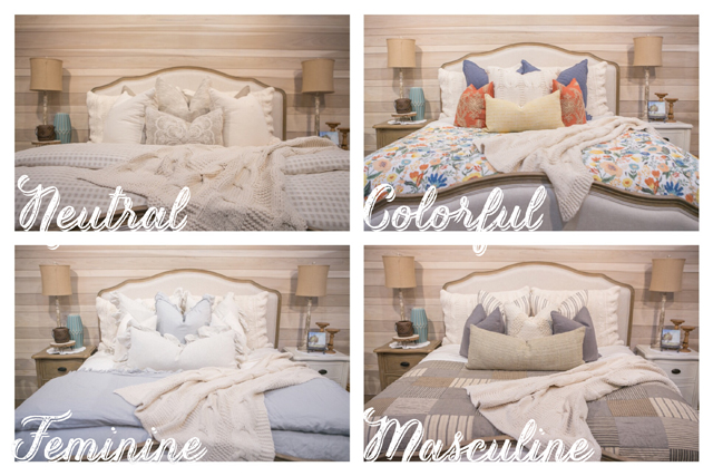unique bed options masculine feminine colorful neutral
