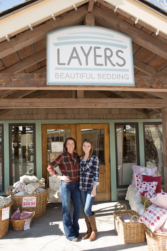 layers beautiful bedding