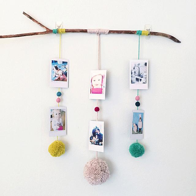 unique photo display idea