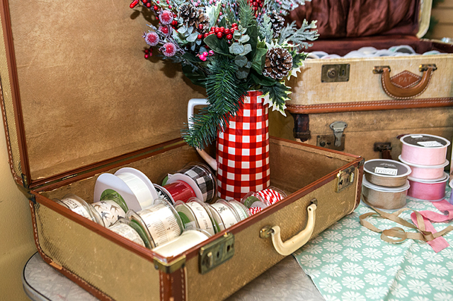 pine needles at gardner village