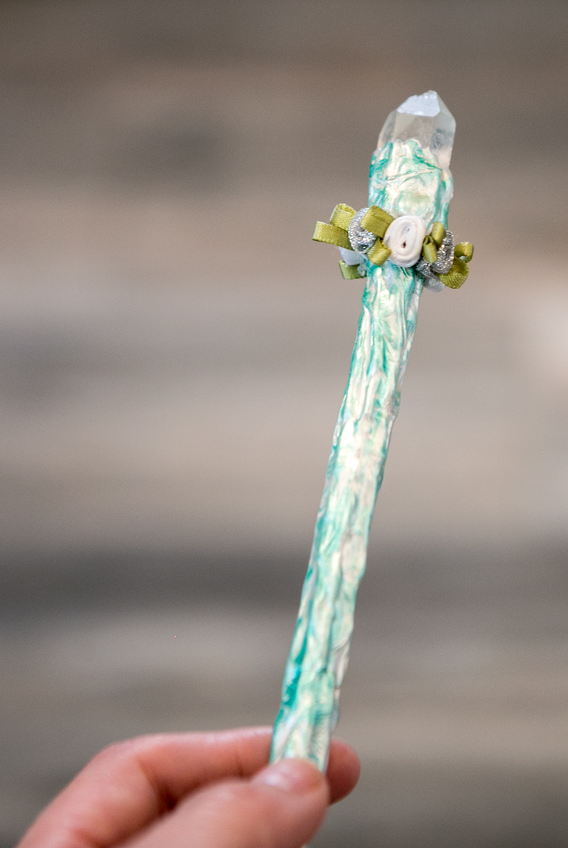 handcrafted fairy wand