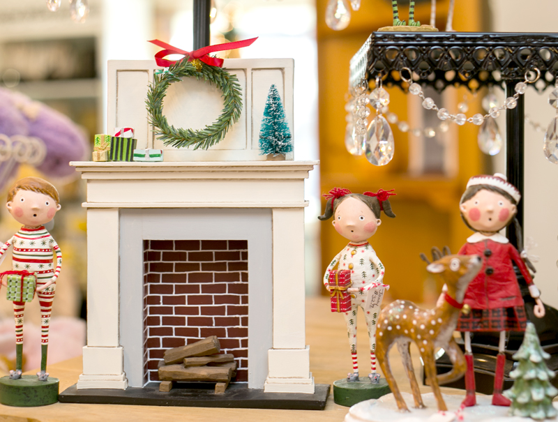 Lori Mitchell Christmas figurines