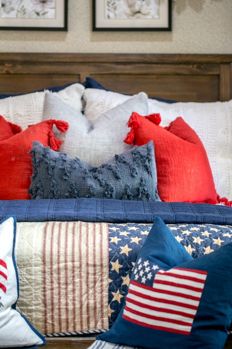 american bedroom decor