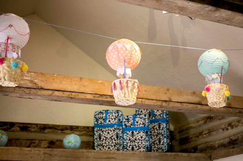 hot air balloon decorations
