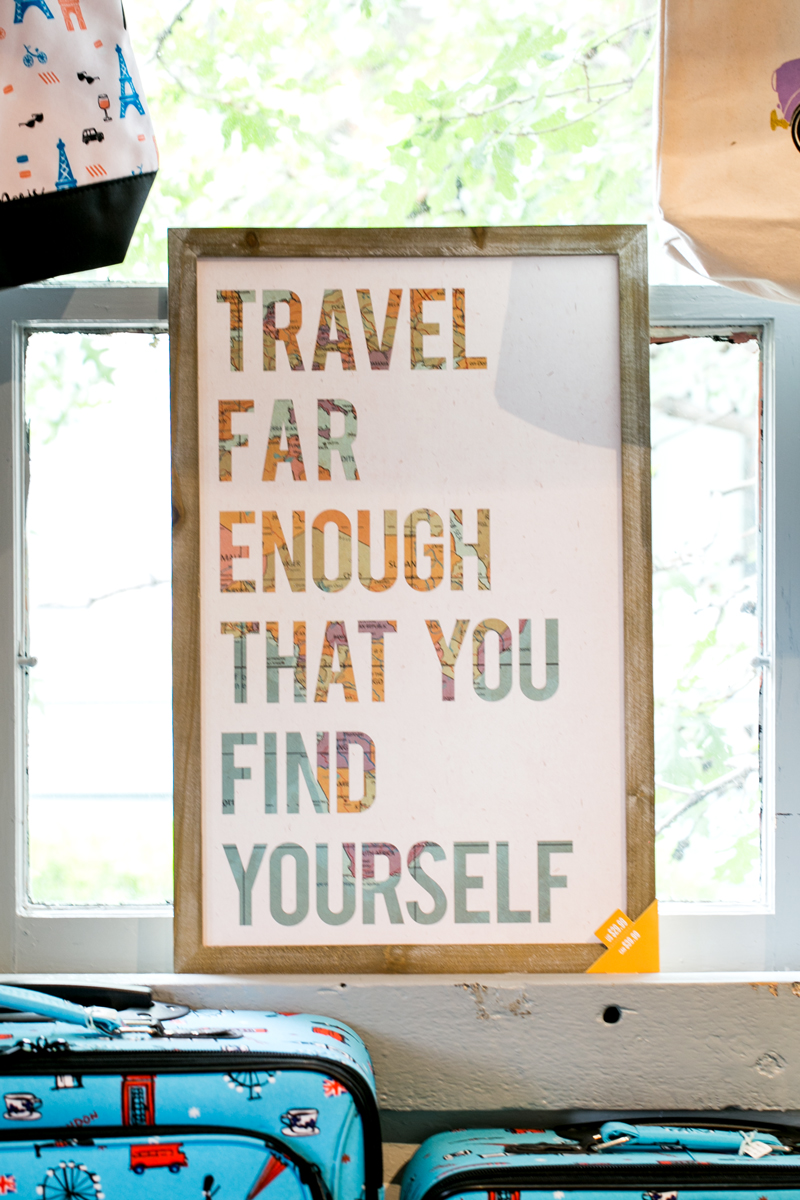 travel themed home decor