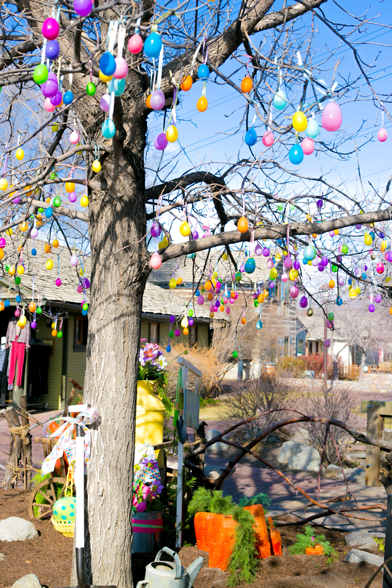 The Easter Tree at Gardner Village