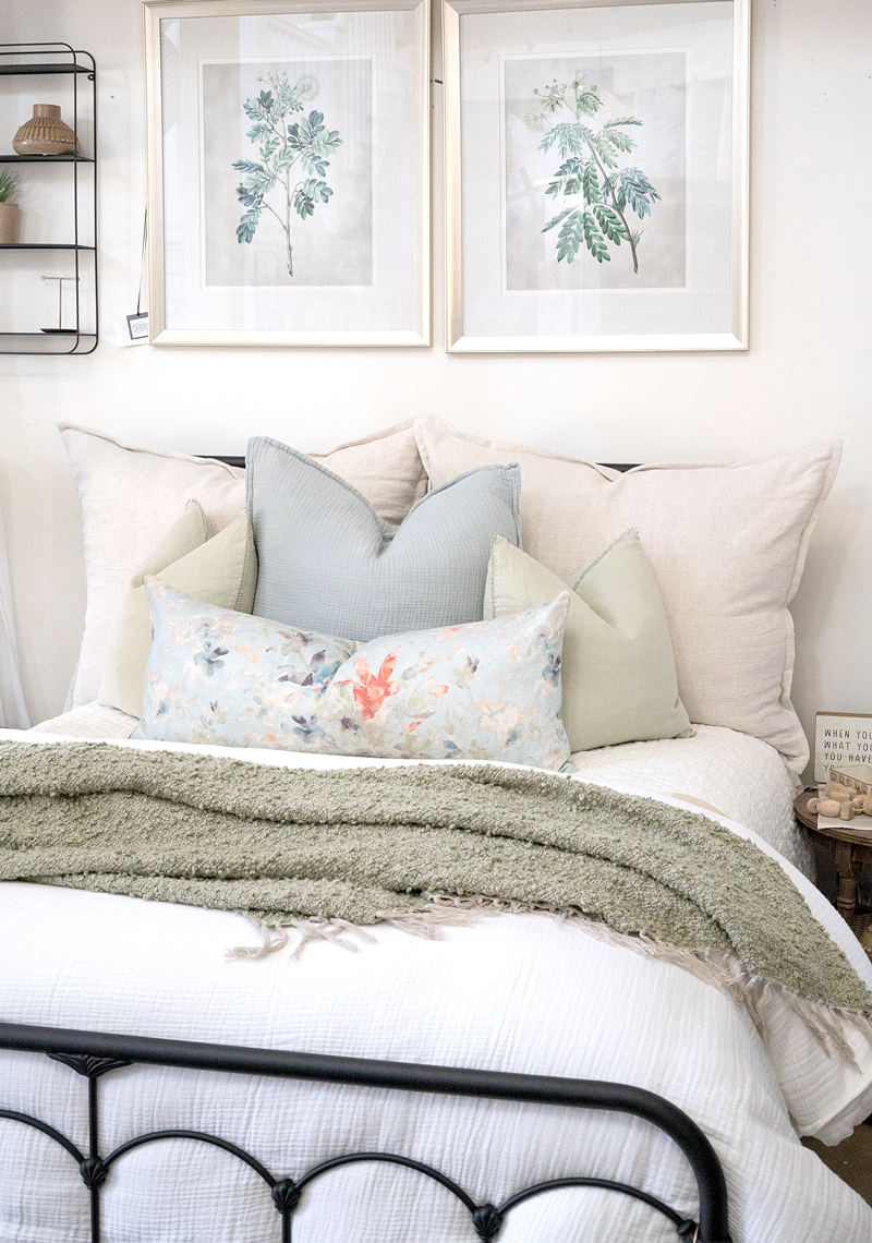 spring bedding looks