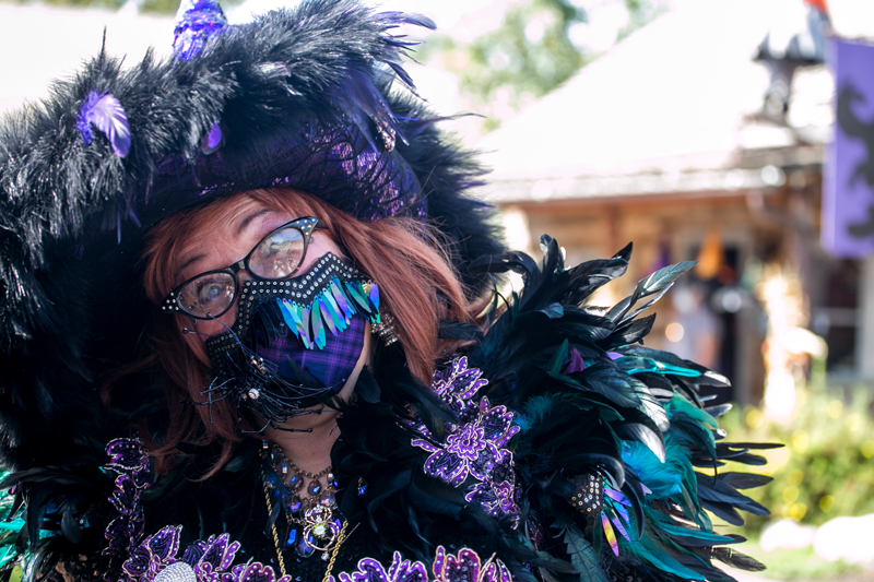 costumes with a mask
