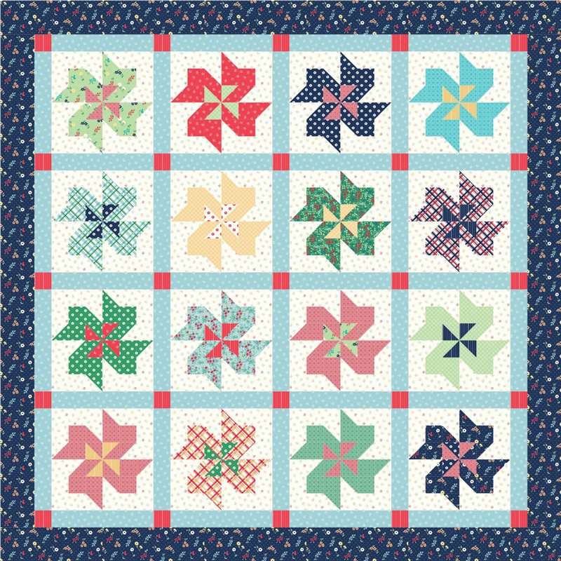 flower quilt how to