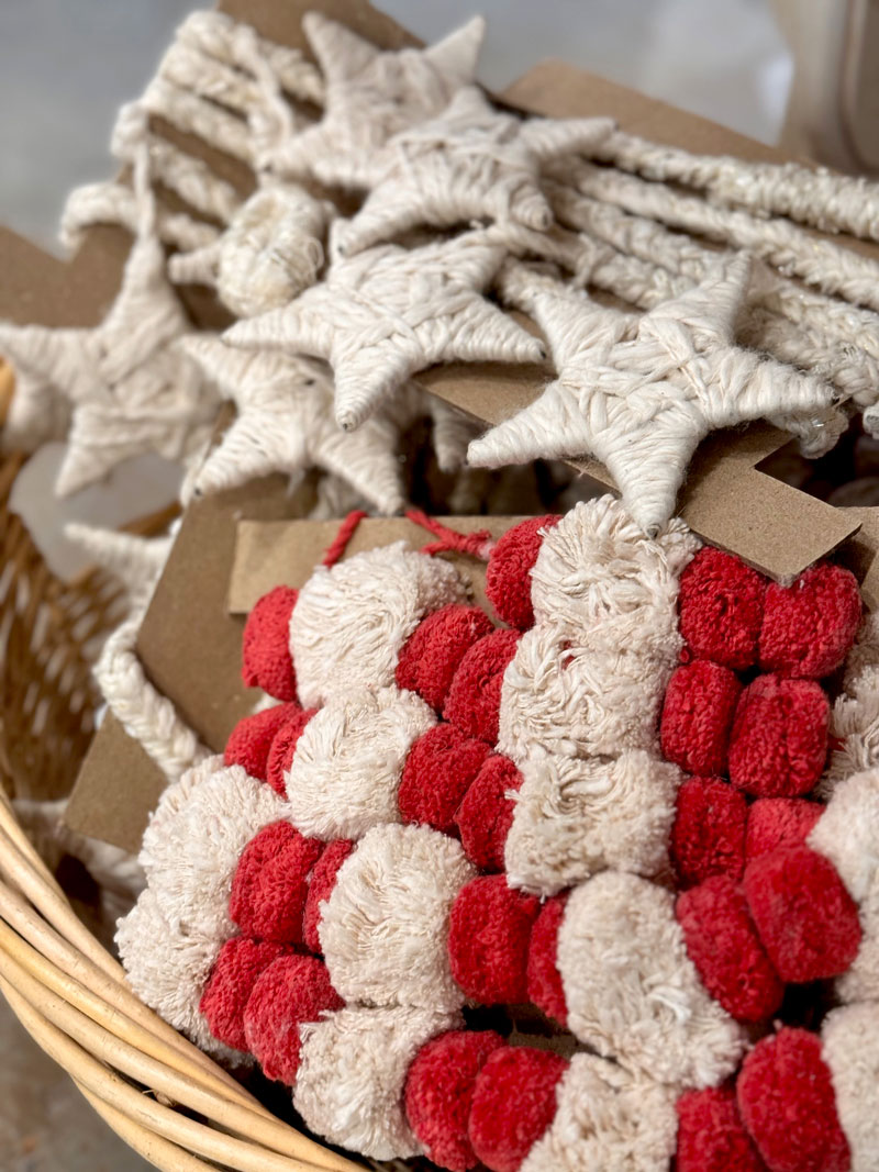 scandi christmas garlands