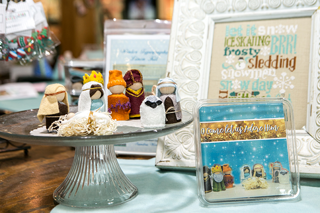 peg doll nativity kit