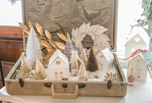 christmas village diy